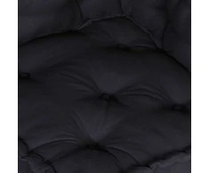 Modulinė sofa, antracito spalvos, 70x70x54 cm, audinys