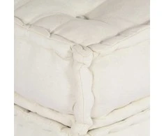 Modulinė sofa, kreminės spalvos, 70x70x36 cm, audinys