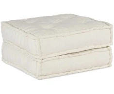 Modulinė sofa, kreminės spalvos, 70x70x36 cm, audinys