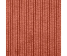 Modulinė sofa, porankiai, galas, su pagalvėlėmis, raudonai oranžinė, 100 cm