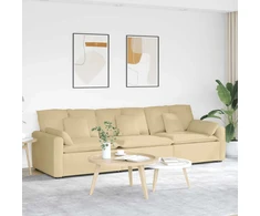 Modulinė sofa su pagalvėlėmis, pilkai žalia
