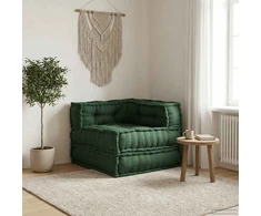 Modulinė sofa, žalia, 70x70x54 cm, audinys
