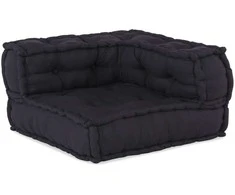 Modulinė sofa 4 pcs Antracito Audinys