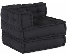 Modulinė sofa 3 pcs Antracito Audinys