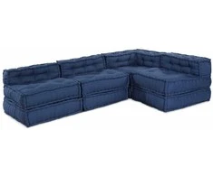 Modulinė sofa 4 pcs Indigo Audinys
