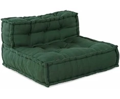 Modulinė sofa 4 pcs Žalia audinys