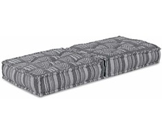Modulinė sofa Pilkas spausdinimas 70 x 70 x 36 cm Audinys