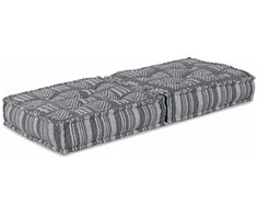Modulinė sofa Pilkas spausdinimas 70 x 70 x 36 cm Audinys