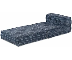 Modulinė sofa Indigo spausdinimas 70 x 70 x 56 cm Audinys