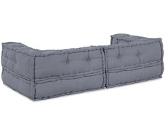 Modulinė sofa 3 pcs Pilka 140 x 70 x 36 cm audinys
