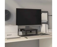 TV staliukas Monitoriaus stovas, juodos spalvos, 33,5x34x10,5cm