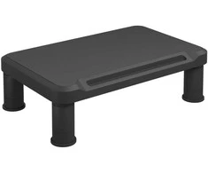 TV staliukas Monitoriaus stovas, juodos spalvos, 38x24x10,5cm