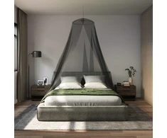 Moskito tinklas lovai 156 akies 156 akies Juoda Ø56 x 220 cm