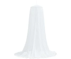 Moskito tinklas lovai 156 akies 3 pcs Balta Poliesteris