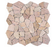 Mozaikos plytelės Raudona 30 x 30 cm Marmuras