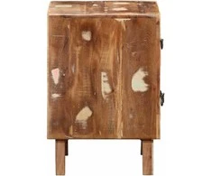 naktinė spintelė 2 vnt 40x32x46 cm perdirbta medžio masyvo