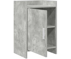 Naktiniai staliukai 2 pcs Betono pilka 40 x 30 x 60 cm