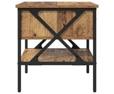 Naktinis staliukas 2 pcs Sena mediena 40 x 42 x 45 cm