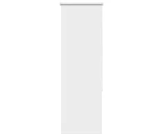 Naktinis roletas baltos spalvos 40x175 cm audinio plotis 35,7cm