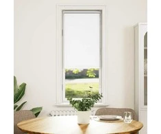 Naktinis roletas baltos spalvos 40x175 cm audinio plotis 35,7cm