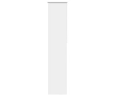 Naktinis roletas baltos spalvos 40x210 cm audinio plotis 35,7cm