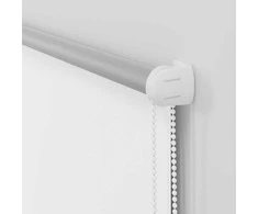 Naktinis roletas baltos spalvos 60x130 cm audinio plotis 55,7cm