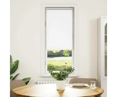 Naktinis roletas baltos spalvos 60x150 cm audinio plotis 55,7cm