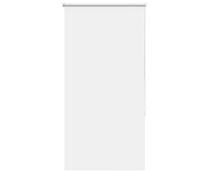 Naktinis roletas baltos spalvos 65x130 cm audinio plotis 60,7cm