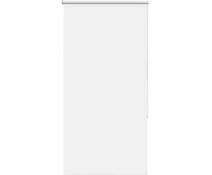 Naktinis roletas baltos spalvos 65x150 cm audinio plotis 60,7cm