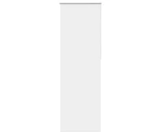 Naktinis roletas baltos spalvos 75x230 cm audinio plotis 70,7cm