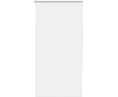 Naktinis roletas baltos spalvos 80x150 cm audinio plotis 75,7cm