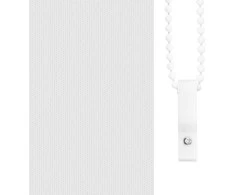 Naktinis roletas baltos spalvos 90x150 cm audinio plotis 85,7cm
