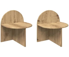 Naktinis staliukas 2 pcs Artisano ąžuolo 40 x 35,5 x 45,5 cm
