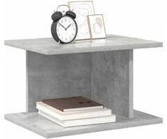 Naktinis staliukas 2 pcs Betono pilka 40 x 30 x 25 cm
