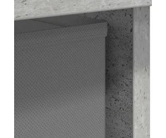 Naktinis staliukas 2 vnt. Betono pilka 41 x 40 x 45 cm