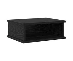 Naktinis staliukas 2 pcs Juodas ąžuolas 40 x 31 x 15 cm