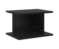 Naktinis staliukas 2 pcs Juodas ąžuolas 40 x 30 x 25 cm