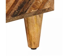 Naktinis staliukas 2 vnt. Ruda 40 x 33,5 x 46 cm
