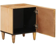 Naktinis staliukas 2 pcs Ruda 40 x 33,5 x 46 cm