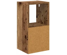 Naktinis staliukas 2 vnt. Senas medis 25,5 x 22 x 49,5 cm