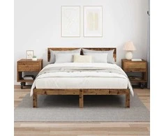 Naktinis staliukas 2 pcs Senas medis 40,5 x 40 x 48 cm