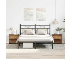 Šalia lovos spintelė 2 pcs Senas medis 45 x 34 x 44,5 cm