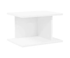 Naktinis staliukas Balta 40 x 30 x 25 cm Apdirbta mediena