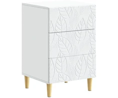 Naktinis staliukas Balta 43 x 39,5 x 66,5 cm Apdirbta mediena
