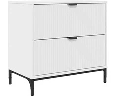 Naktinis staliukas Balta 63.5 x 36 x 61 cm Apdirbta mediena