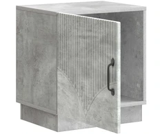 Naktinis staliukas Betono pilka 43 x 34,5 x 47 cm