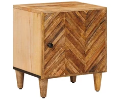 Naktinis staliukas Ruda 40 x 33,5 x 46 cm Kietas mango medis