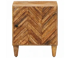 Naktinis staliukas Ruda 40 x 33 x 46 cm Mangų medienos masyvas