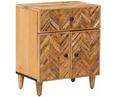 Naktinis staliukas Ruda 50 x 33 x 60 cm Kietas mango medis