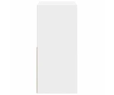 Naktinis staliukas 2 vnt. Balta 30,5 x 27 x 59,5 cm